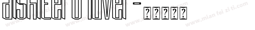 aishiteru lover字体转换
